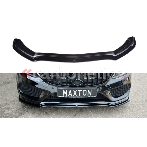 Front Splitter V.1 Mercedes- Benz C43 Amg W205