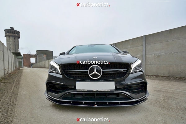 Front Splitter V.1 Mercedes Cla 45 Amg C117 (Facelift) (2017-Up)