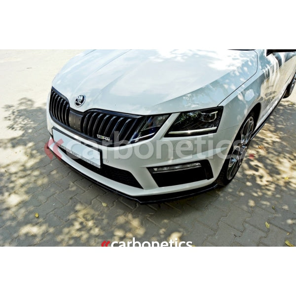 Front Splitter V.1 Skoda Octavia Mk3 Vrs/ Mk3.5 Vrs