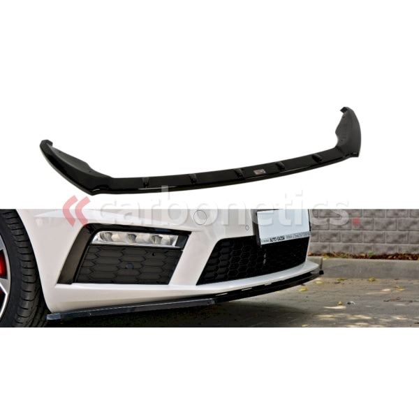 Front Splitter V.1 Skoda Octavia Mk3 Vrs/ Mk3.5 Vrs