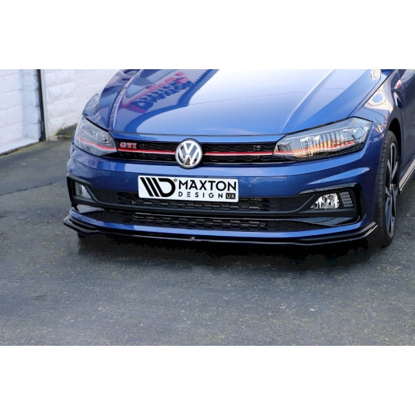 FRONT SPLITTER V.1 VW POLO MK6 GTI (2017-) – Carbonetics