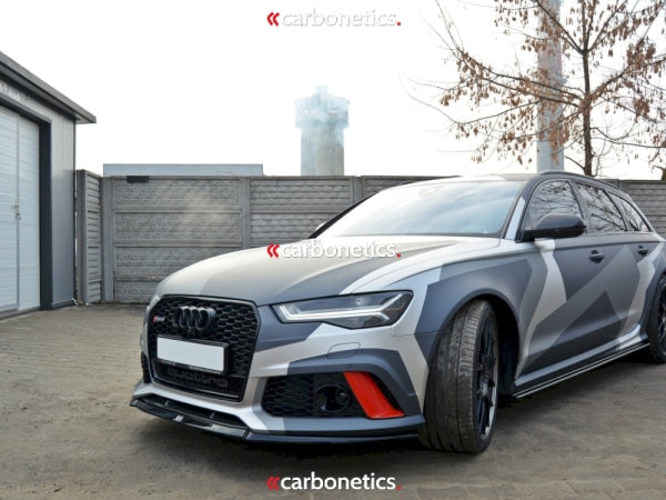 Front Splitter V.2 Audi Rs6 C7 (2013-Up)