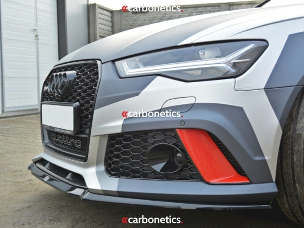 Front Splitter V.2 Audi Rs6 C7 (2013-Up)