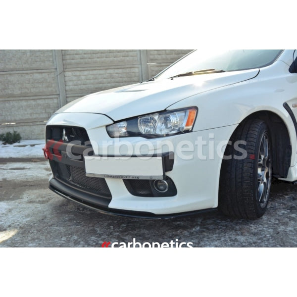 Front Splitter V.2 Mitsubishi Lancer Evo X