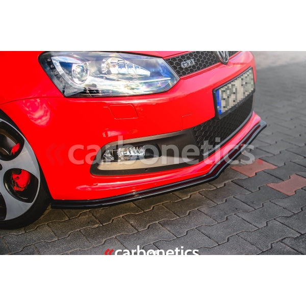 Front Splitter V.2 Volkswagen Polo Mk5 Gti 6R Pre-Facelift (2009-2014)