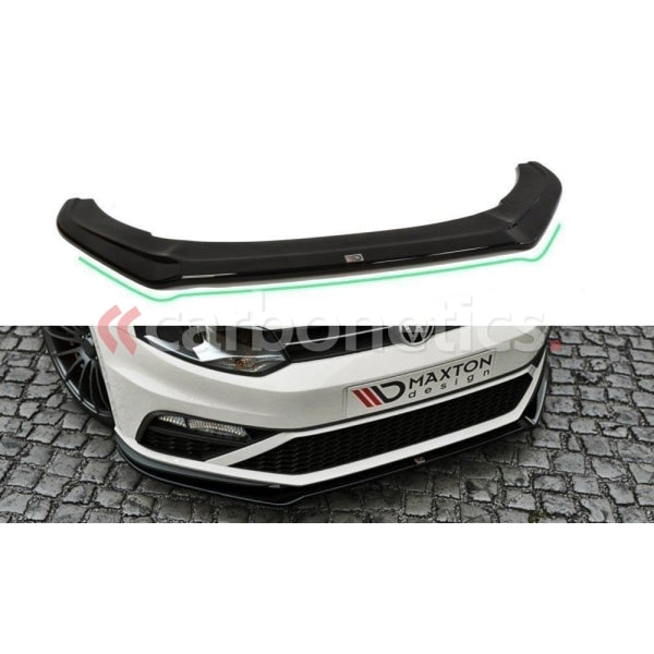 Front Splitter V.2 Vw Polo Mk5 Gti (Facelift) (2015-2017)