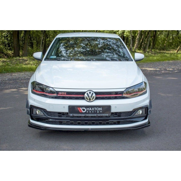 Front Splitter V.2 Vw Polo Mk6 Gti (2017-)