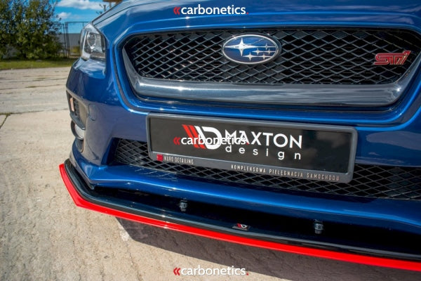 Front Splitter V.4 Subaru Wrx Sti