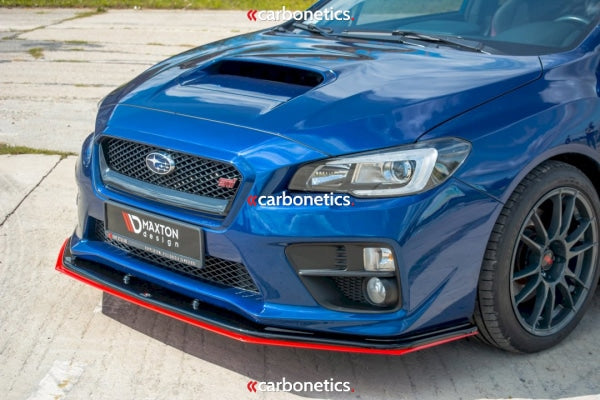 Front Splitter V.4 Subaru Wrx Sti