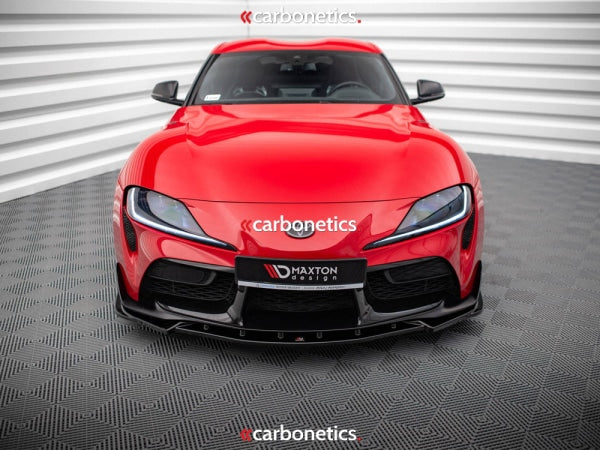 Front Splitter V.4 Toyota Supra Mk5 (2019-)