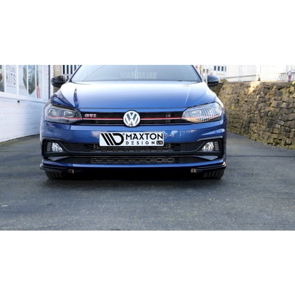 Front Splitter V.5 Vw Polo Mk6 Gti (2017-Up)