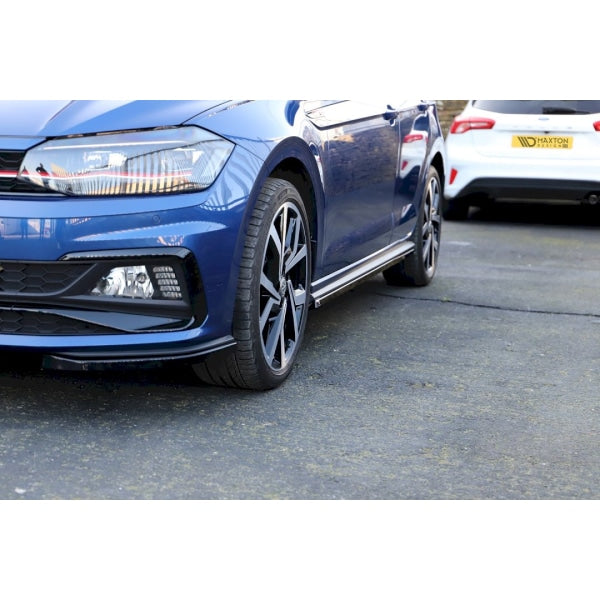 Front Splitter V.5 Vw Polo Mk6 Gti (2017-Up)