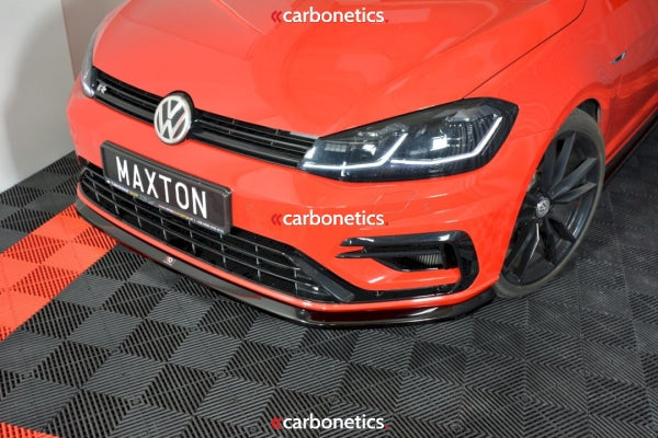 Front Splitter V.6 Vw Golf R 7.5 (2017-19)