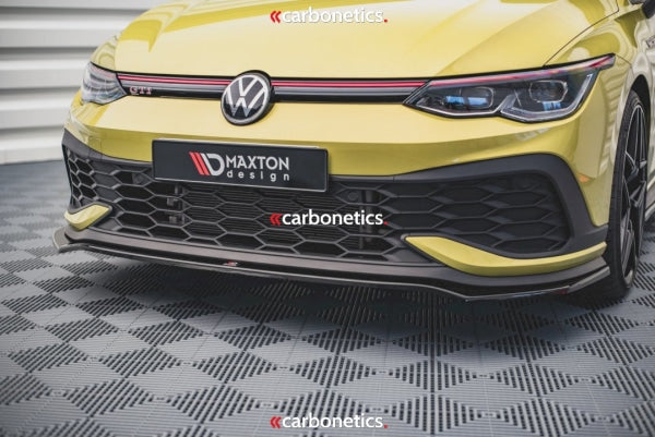 Front Splitter V3 Vw Golf 8 Gti Clubsport (2020-)