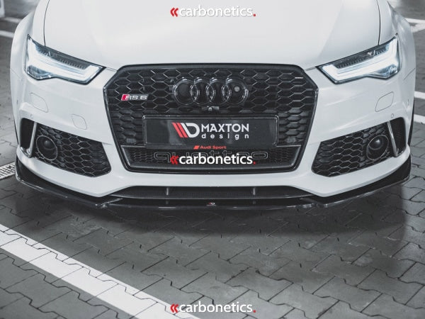 Front Splitter V4 Audi Rs6 C7 (2013-2017)