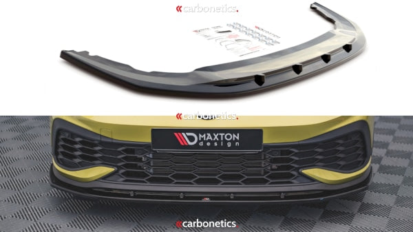 Front Splitter V4 Vw Golf 8 Gti Clubsport (2020-)