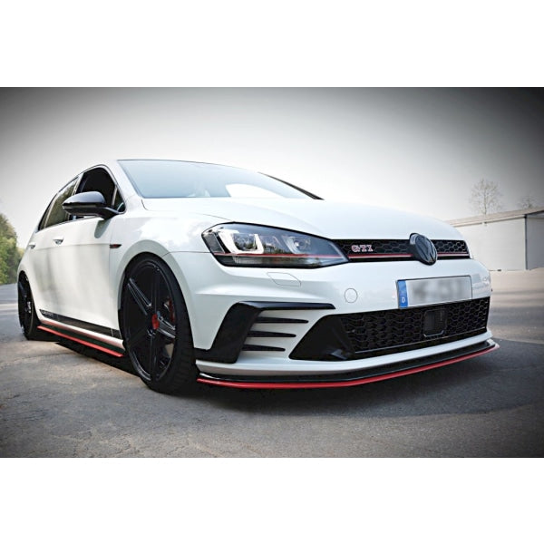 REAR SIDE SPLITTERS VW GOLF Mk7 GTI CLUBSPORT Gloss Black, Our Offer \  Volkswagen \ Golf \ Mk7 [2013-2016] \ GTI Clubsport