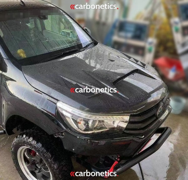 Hilux 8Th Gen An120 An130 Rs1 Type Hood N80 2015+