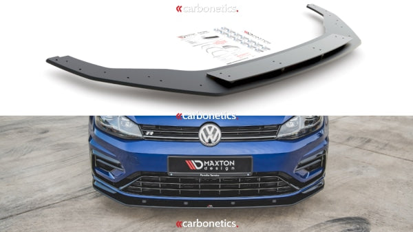 Maxton Racing Front Splitter Vw Golf 7 R Facelift (2017-2020)