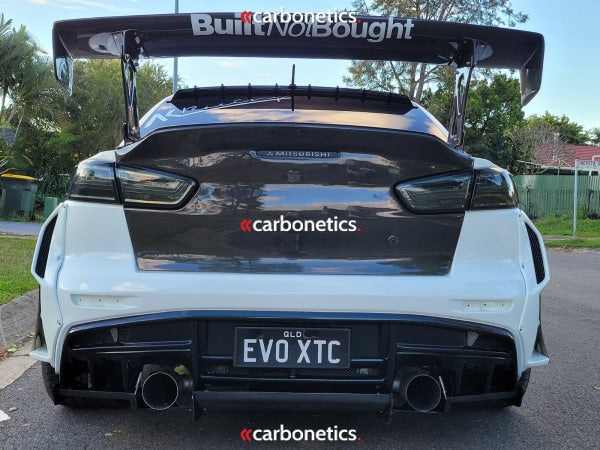 Mitsubishi Lancer Evolution X Vs Collaboration Areo Rear Diffuser Accessories