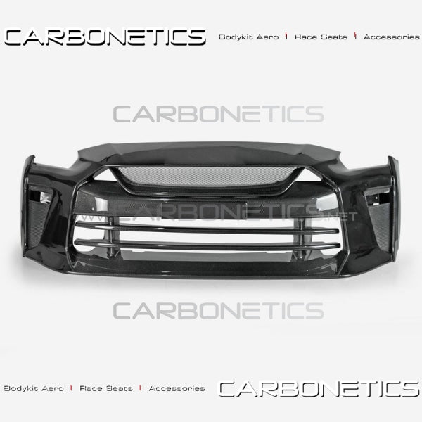 My17 R35 Gtr Ts Style Front Bumper (Included Grill/ Bumper Insert/ Drl Bracket/ License Holder