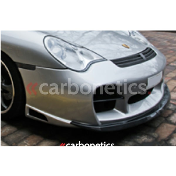 Porsche 996 Techart Type 2 Style Front Bumper With Carbon Lip Accessories