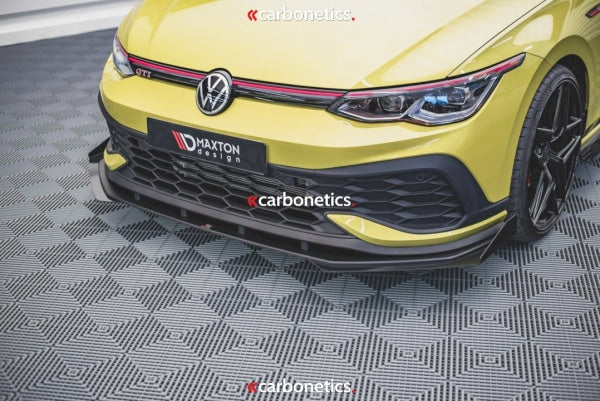 Racing Durability Front Splitter (+Flaps) Vw Golf 8 Gti Clubsport (2020-)