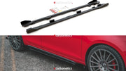 Racing Durability Side Skirts Diffusers (+Flaps) Vw Golf Gti Mk6 (2008-2012)