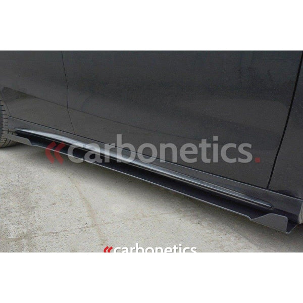 Racing Side Skirts Diffusers V.1 Mercedes Cla A45 Amg C117 Facelift (2017-Up)