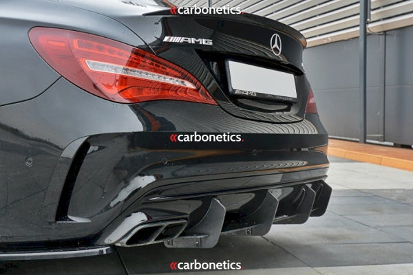 Rear Diffuser V.1 Mercedes Cla A45 Amg C117 Facelift (2017-Up)