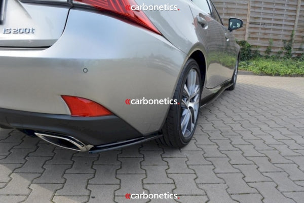 Rear Side Splitters Lexus Is Mk3 Facelift T (2016-Up)