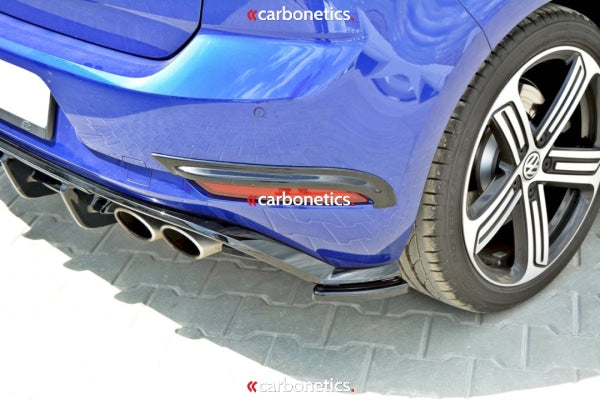 Rear Side Splitters Vw Golf Vii R (Facelift)