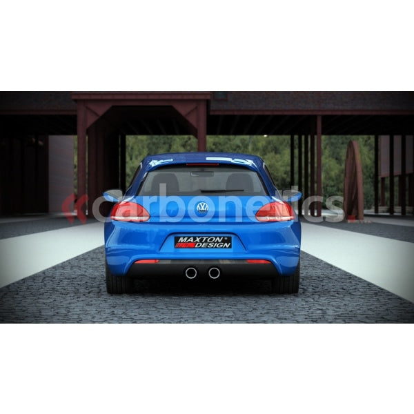 Rear Valance Vw Scirocco Iii R With 2 Exhaust Holes