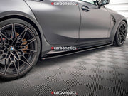 Side Skirts Diffusers V.1 Bmw M3 G80 (2021-)