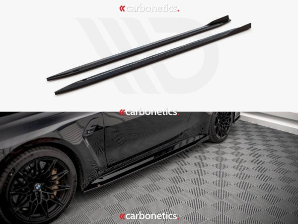 Side Skirts Diffusers V.1 Bmw M4 G82 (2021-)