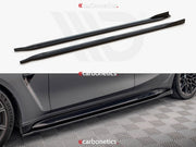 Side Skirts Diffusers V.2 Bmw M3 G80 (2021-)