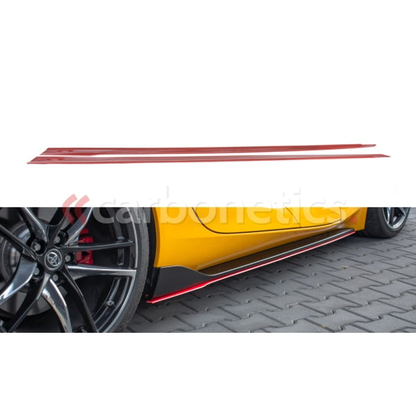 Side Skirts Diffusers V.2 Toyota Supra Mk5 (2019-)