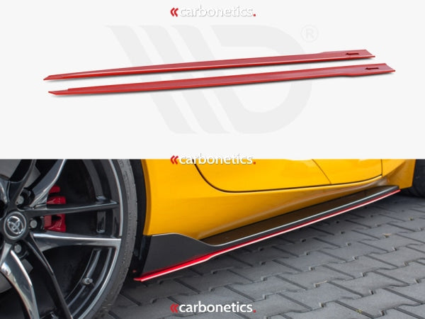 Side Skirts Diffusers V.2 Toyota Supra Mk5 (2019-)