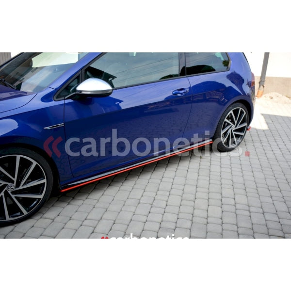 Side Skirts Diffusers V.2 Vw Golf 7 R Facelift (2017-Up)