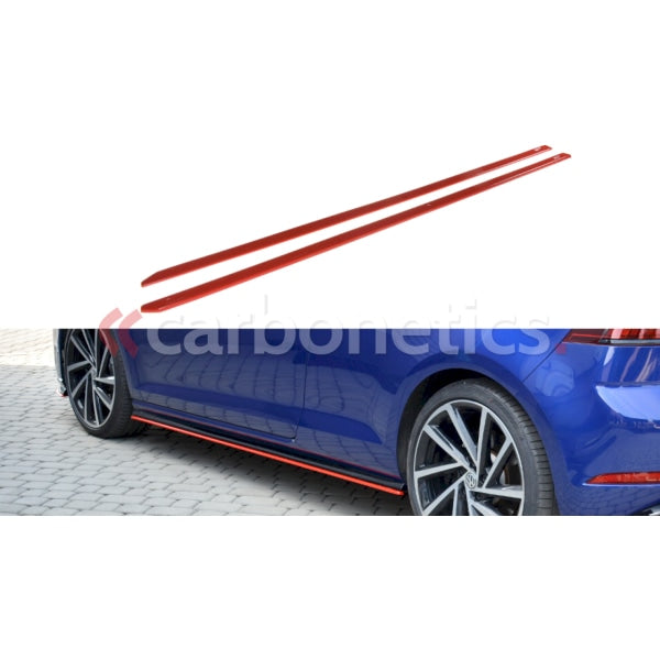 Side Skirts Diffusers V.2 Vw Golf 7 R Facelift (2017-Up)