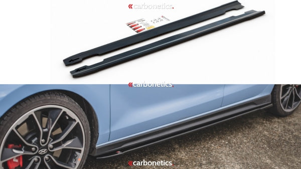 Side Skirts Diffusers V.4 Hyundai I30 N Mk3 Hatchback/ Fastback (2017-)