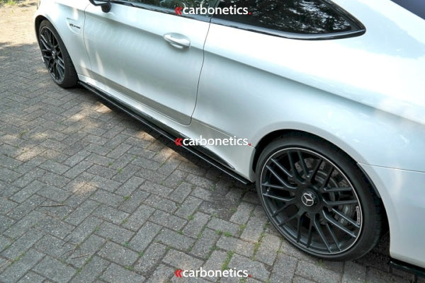 Side Skirts Splitters Mercedes C 205 63 Amg Coupe (2016-2018)