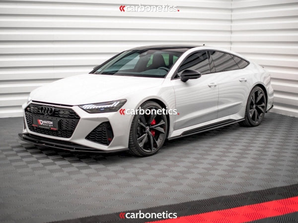 Side Skirts Splitters V2 Audi Rs6 C8 / Rs7 (2019-)