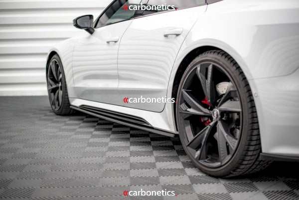 Side Skirts Splitters V2 Audi Rs6 C8 / Rs7 (2019-)