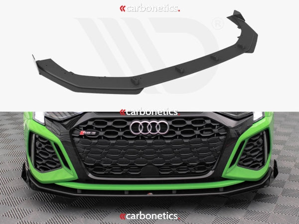 Street Pro Front Splitter V.1 (+Flaps) Audi Rs3 8Y (2020-)