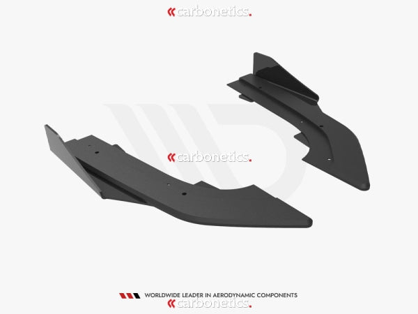 Street Pro Rear Side Splitters (+Flaps) Audi Rs3 Sedan 8Y (2020-)