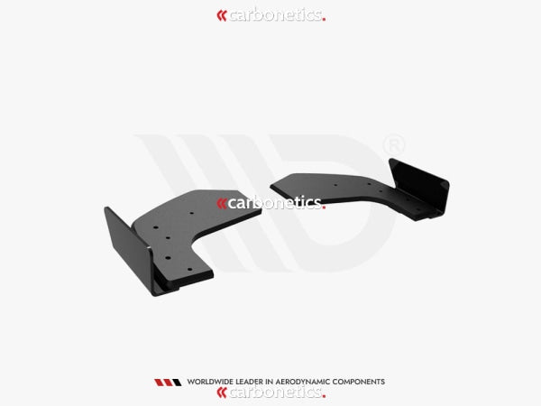 Street Pro Rear Side Splitters (+Flaps) Hyundai I20 N Mk3 (2020-)