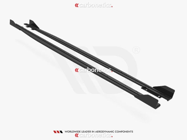 Street Pro Side Skirts Diffusers (+Flaps) Audi Rs3 Sedan 8Y (2020-)