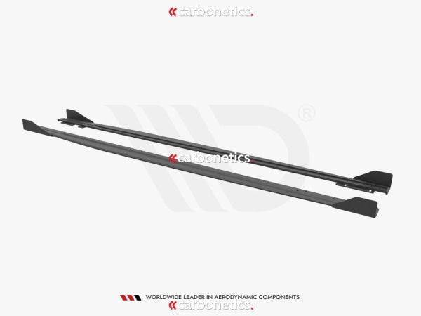 Street Pro Side Skirts Diffusers (+Flaps) Audi Rs3 Sportback 8Y (2020-)