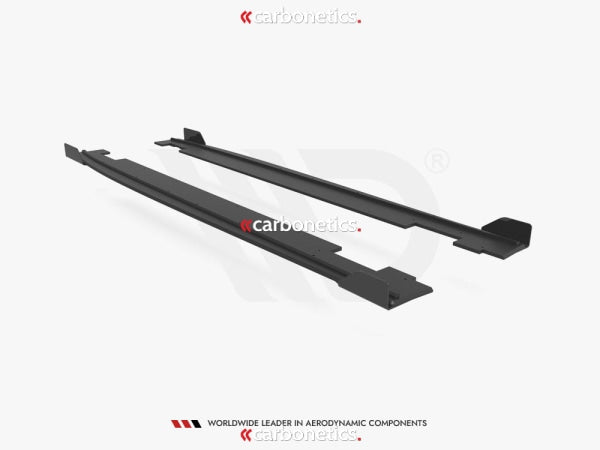 Street Pro Side Skirts Diffusers (+Flaps) Hyundai I20 N Mk3 (2020-)